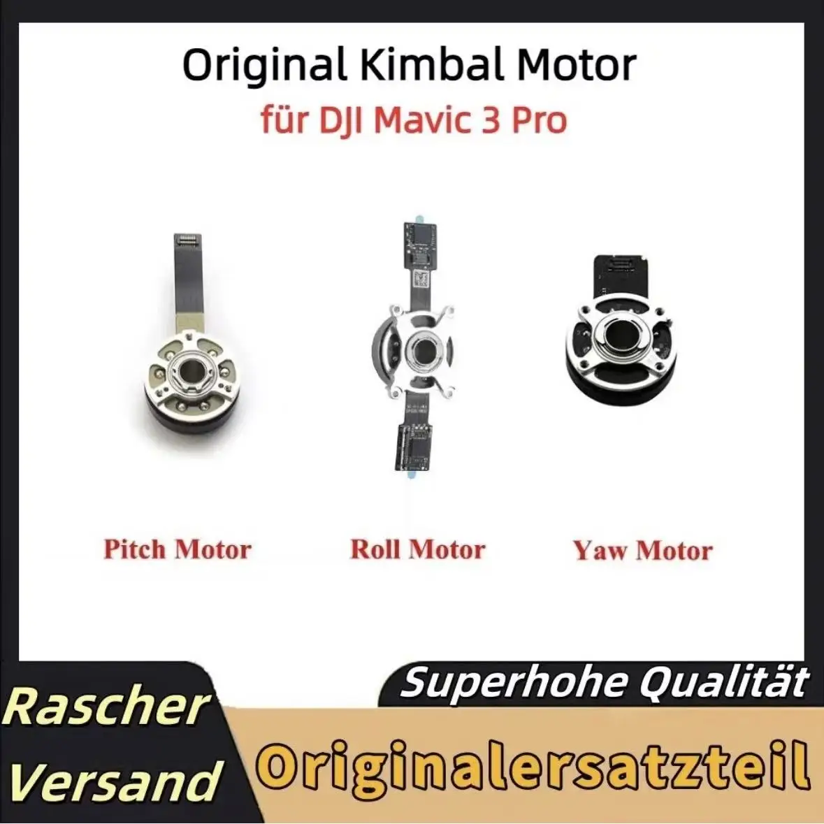 

Оригинальный новый корпус для DJI Mavic 3 Pro: мотор Yaw, мотор Pitch, мотор Roll – запчасти для ремонта и замены