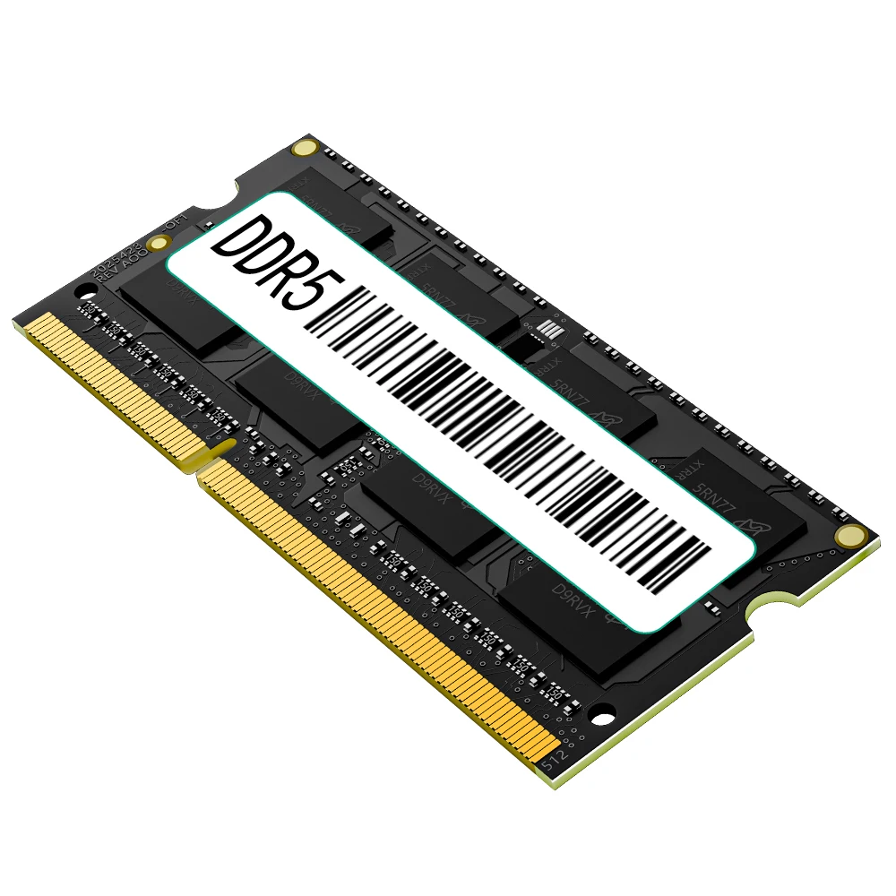 DDR5 Memoria RAM Laptop 8GB 16GB 32GB 4800MHz 5200MHz 5600MHz PC5-44800 PC5-38400 RAM Notebook Sodimm Memory Ram