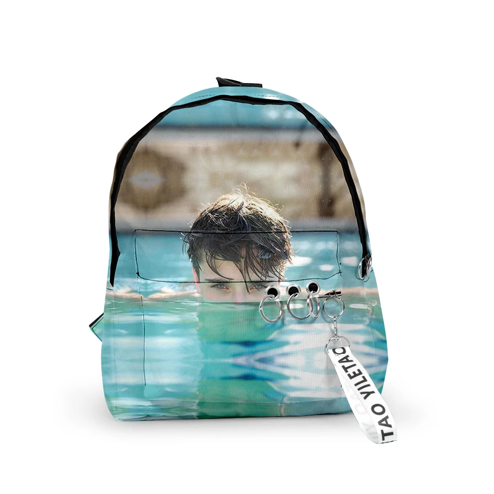 

Fashion Novelty Josh Richards Backpacks Boys/Girls pupil School Bags 3D Print Keychains Oxford Waterproof Cute Small Backpacks