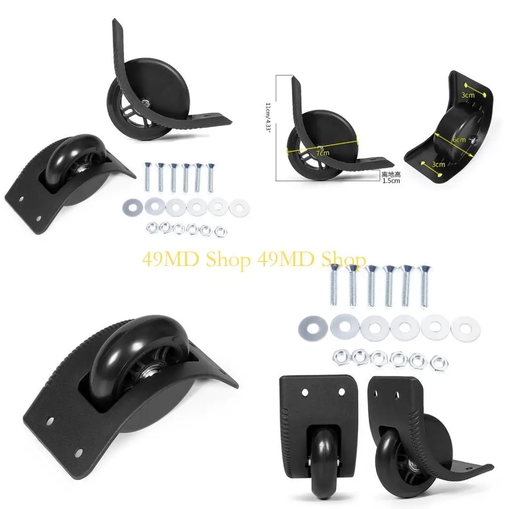 49md-1-pair-suitcase-replacement-pvc-spare-castor-luggages-swivels