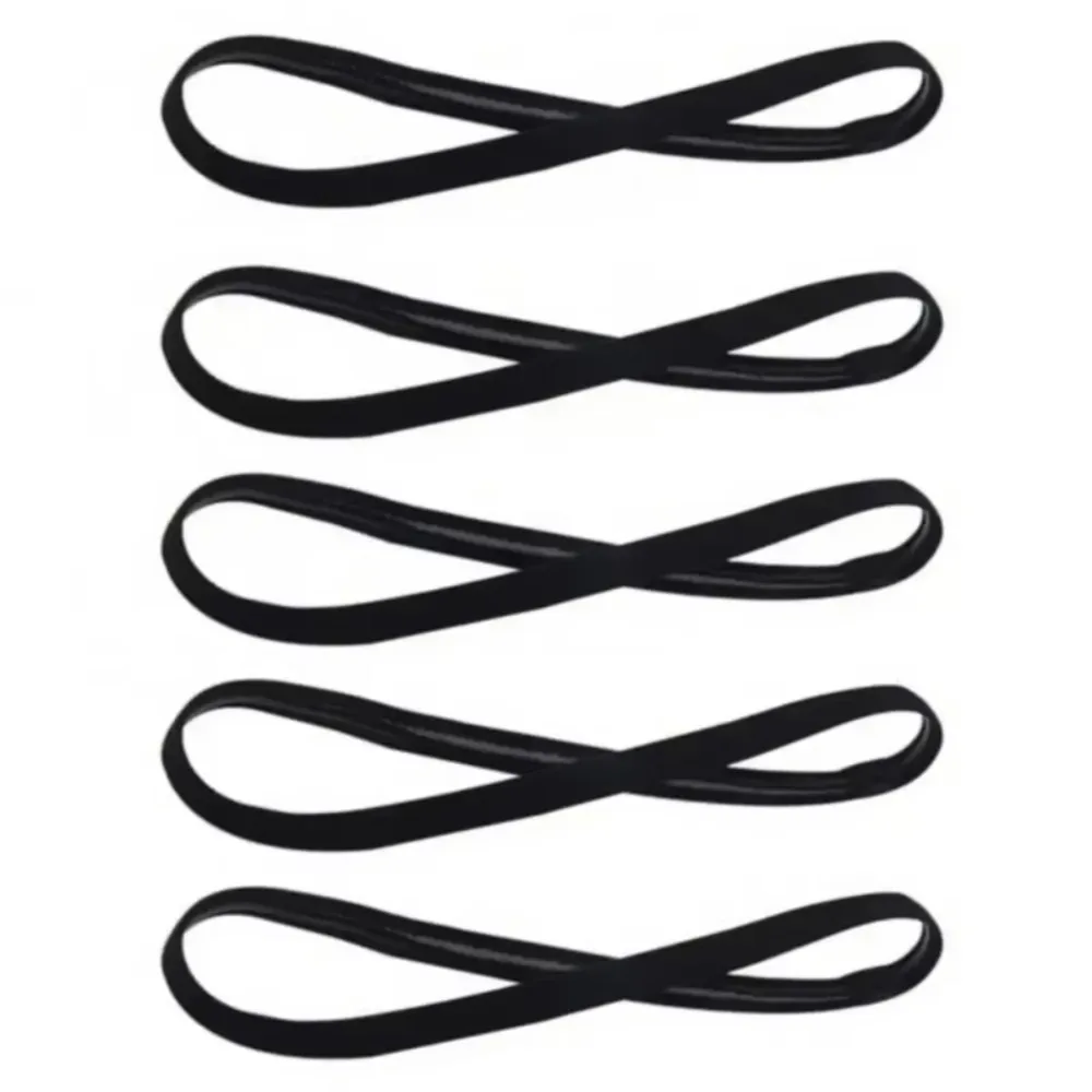 

5 шт., яркие цвета, женские и мужские повязки для волос для йоги, спортивная повязка на голову для девочек, спортивная противоскользящая эластичная резиновая повязка на повязку для футбола, бега