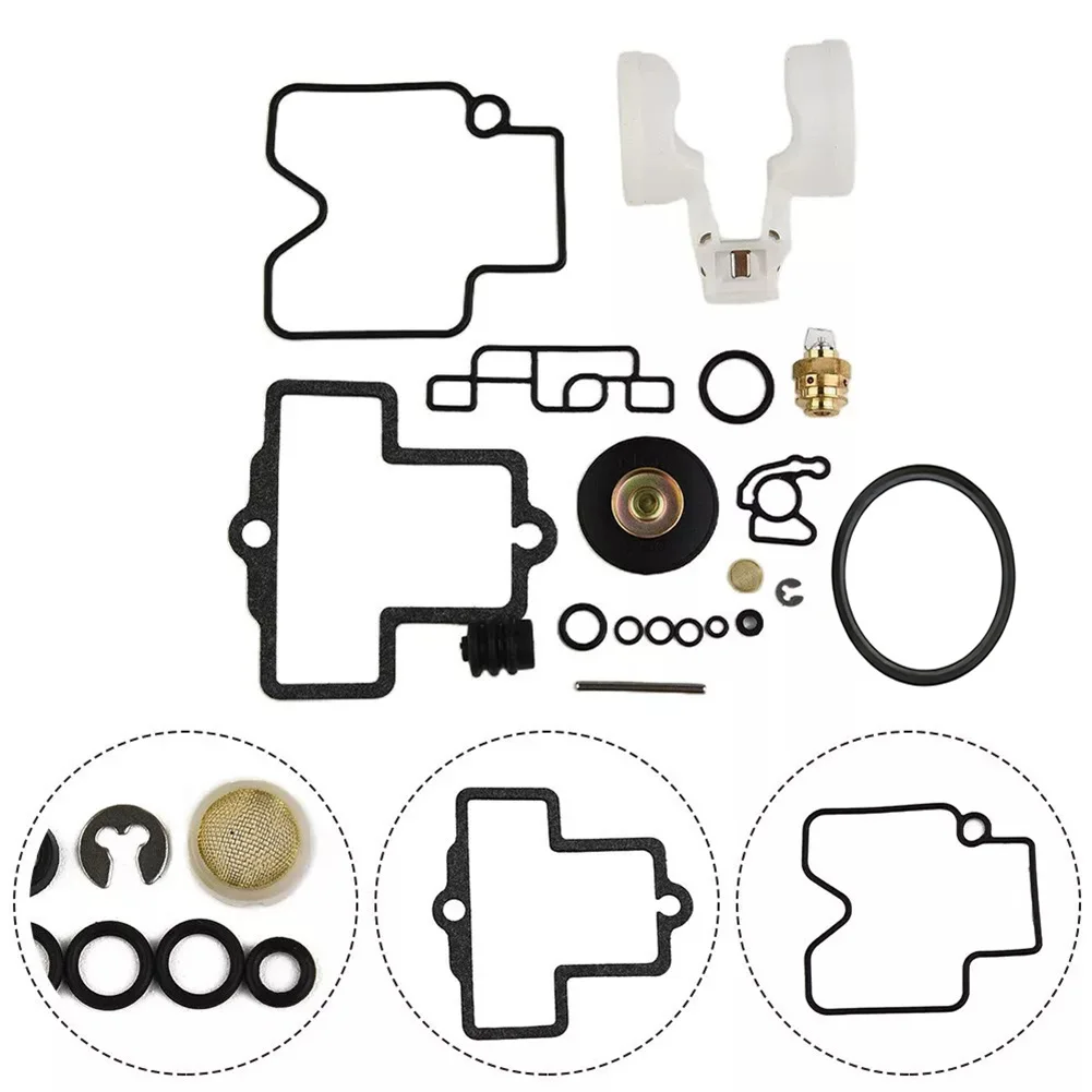 Enhanced Engine Efficiency High-Grade Material Throttle Improvement Carburetor Rebuild Kit For Motorcycles As Shown