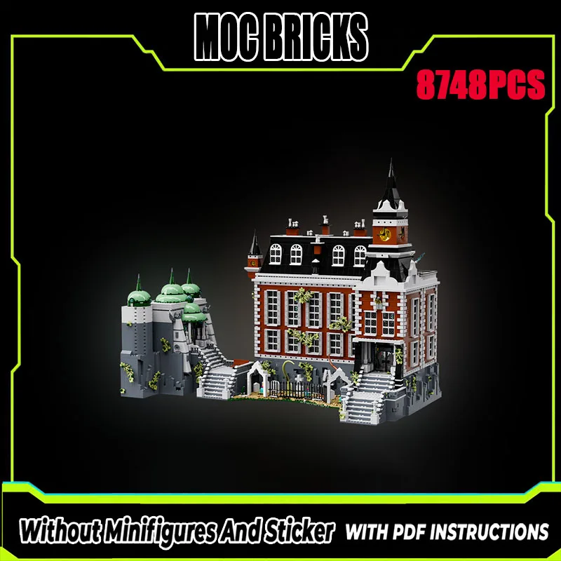 

New Moc building block building model Akam and STAR laboratory module building block gift children's toy DIY assembly set