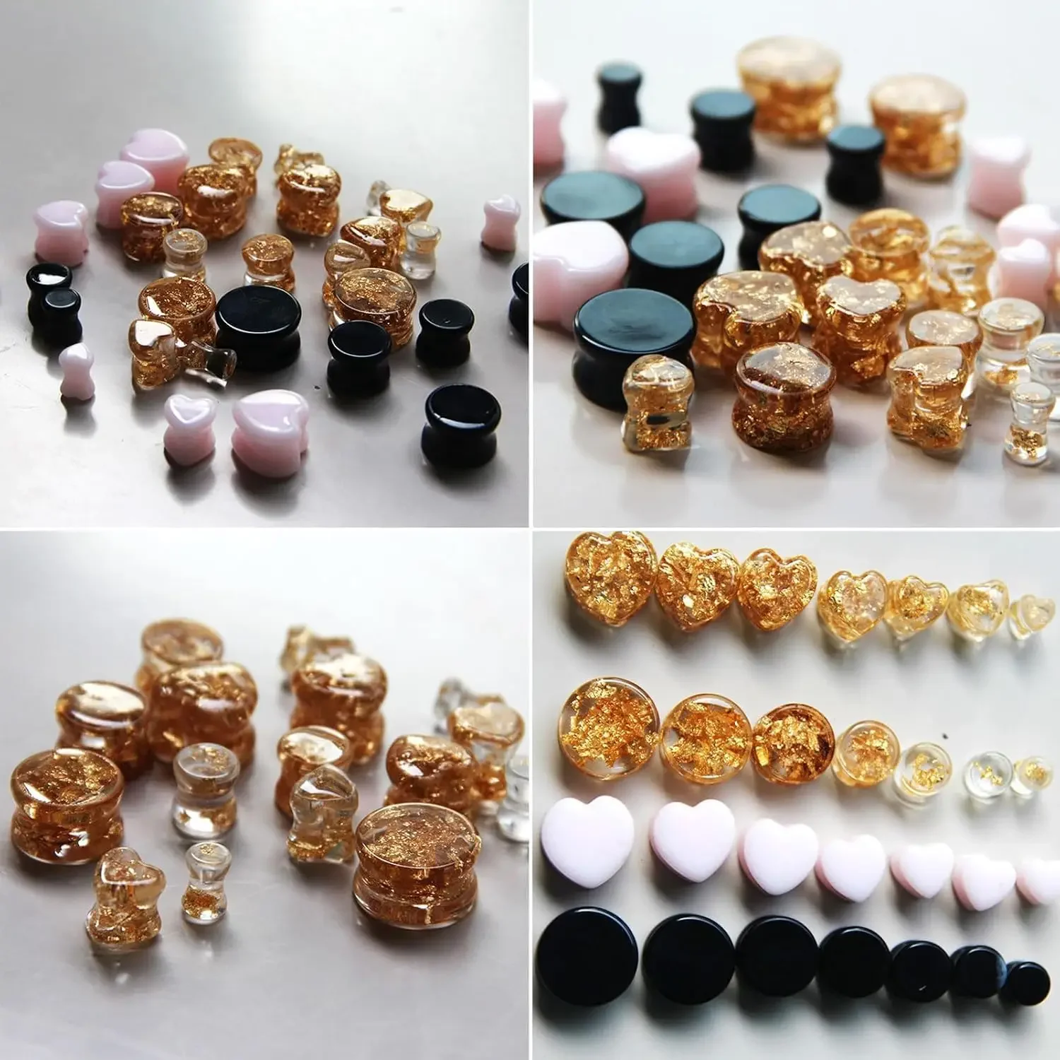 

Unique DIY ear stretching mold, epoxy resin mold DIY, craft decoration mold, jewelry resin casting mold