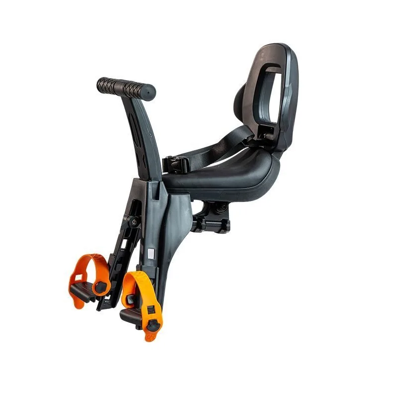 Mini Mountain Bicycle Saddle Front Mount Folding Seat Bike Universal Quick Release Small Chair Safe Parent‑Child Riding Parts