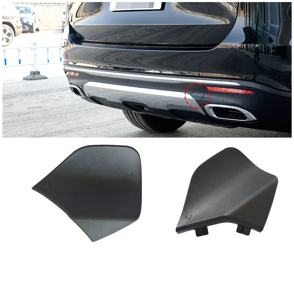 

For Mercedes Benz GLS Rear Trailer Cover W167 Rear Bumper Towing Hook Hole Cover 1678859200 2020-2023