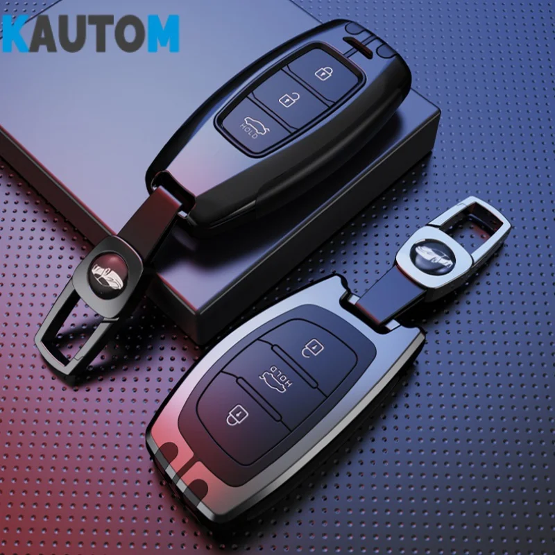 Car Key Case Use For Hyundai IX35 Elantra VERNA LA FESTA Sonata Tucson Shell Buckle