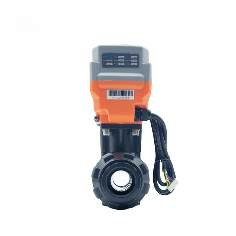 

AC/DC12V AC/DC24V 2 Way screw otor motor driven ball valve PVC PP 1 3 nich water Plastic UPVC 2" electric actuator Ball Valve