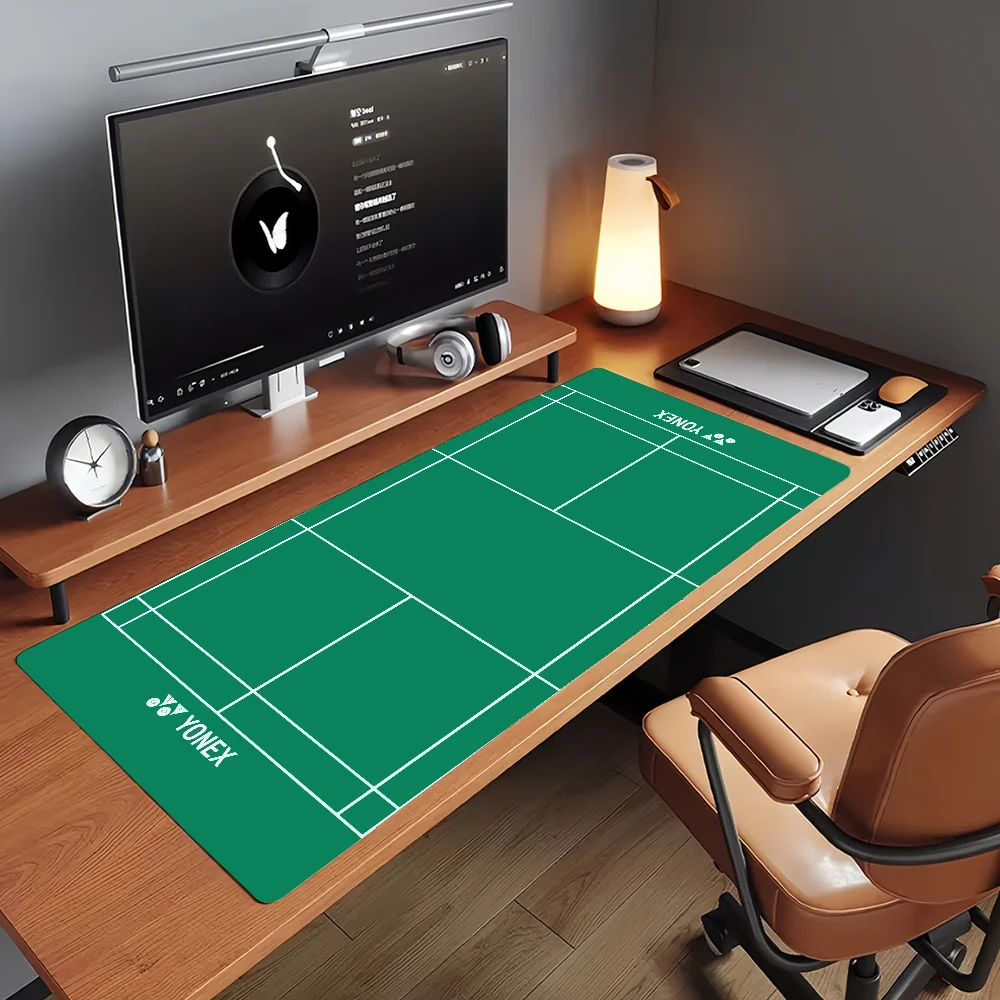 Marken-Mauspad, rutschfeste Gummimatte, Computermatte, Gamer Balance Decoracion Deskmat Y-YonexS, Laptop, Büro, groß