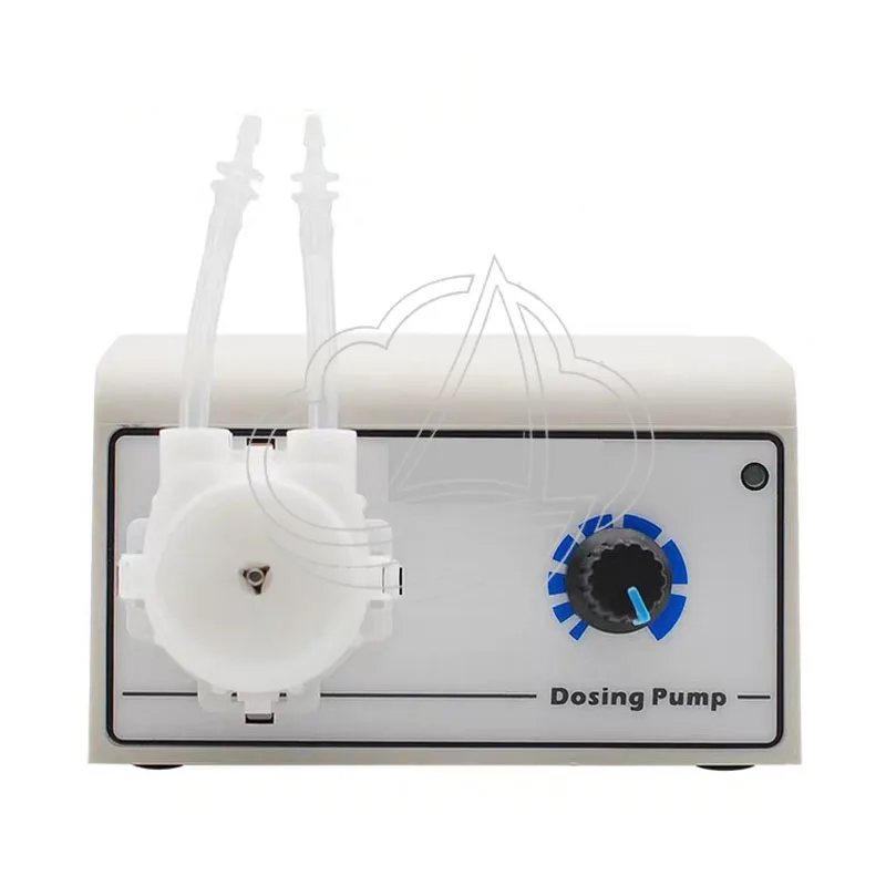 Mini 220V Peristaltic Pump, Quantitative Liquid Dosing Pump, Compact Water Transfer Device for Lab and Aquarium Use