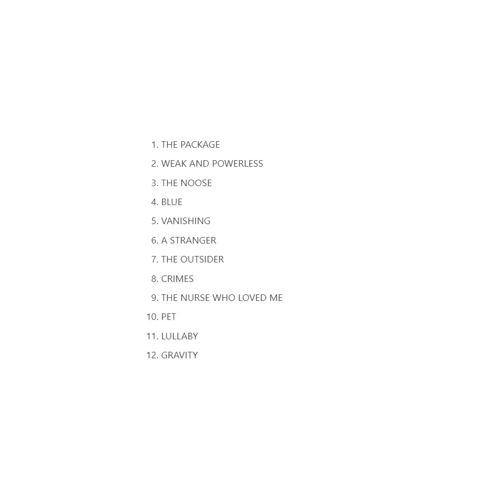 القرص المضغوط ذو دائرة مثالية للخطوة الثالثة وهي واحدة من الأعمال التمثيلية لأسلوب Emo Rock