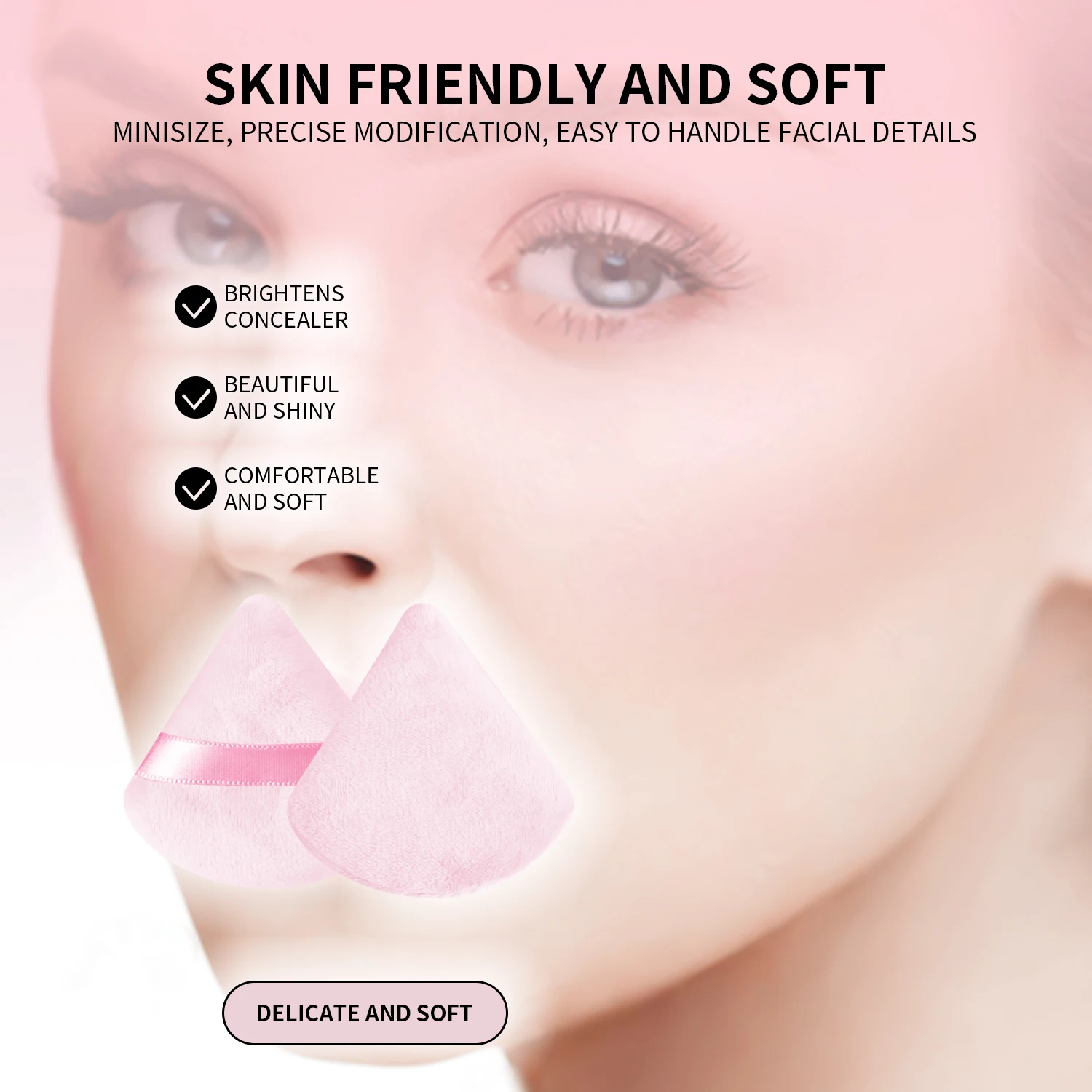 Maquillage oeuf poudre bouffée ensemble de 12 gouttelettes d'eau ne pas manger poudre maquillage oeuf maquillage éponge oeuf Air coussin poudre bouffée maquillage aussi