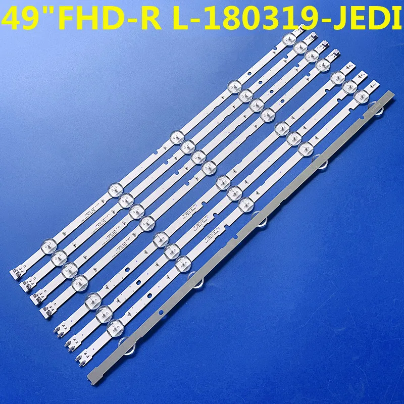 

10set LED Backlight Strip 2015SVS50 FHD FCOM L5/R5 LM41-00471A LM41-00470A V8DN-490SMA-R1 V8DN-490SMB-R1 UA49N5380 UA49N5300