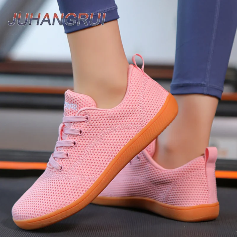 

Large Size Unisex Wide Toe Casual Shoes Women Barefoot Gym Footwaer Lightweight Sports Men Hard Pull Squat Training Shoes 35-46