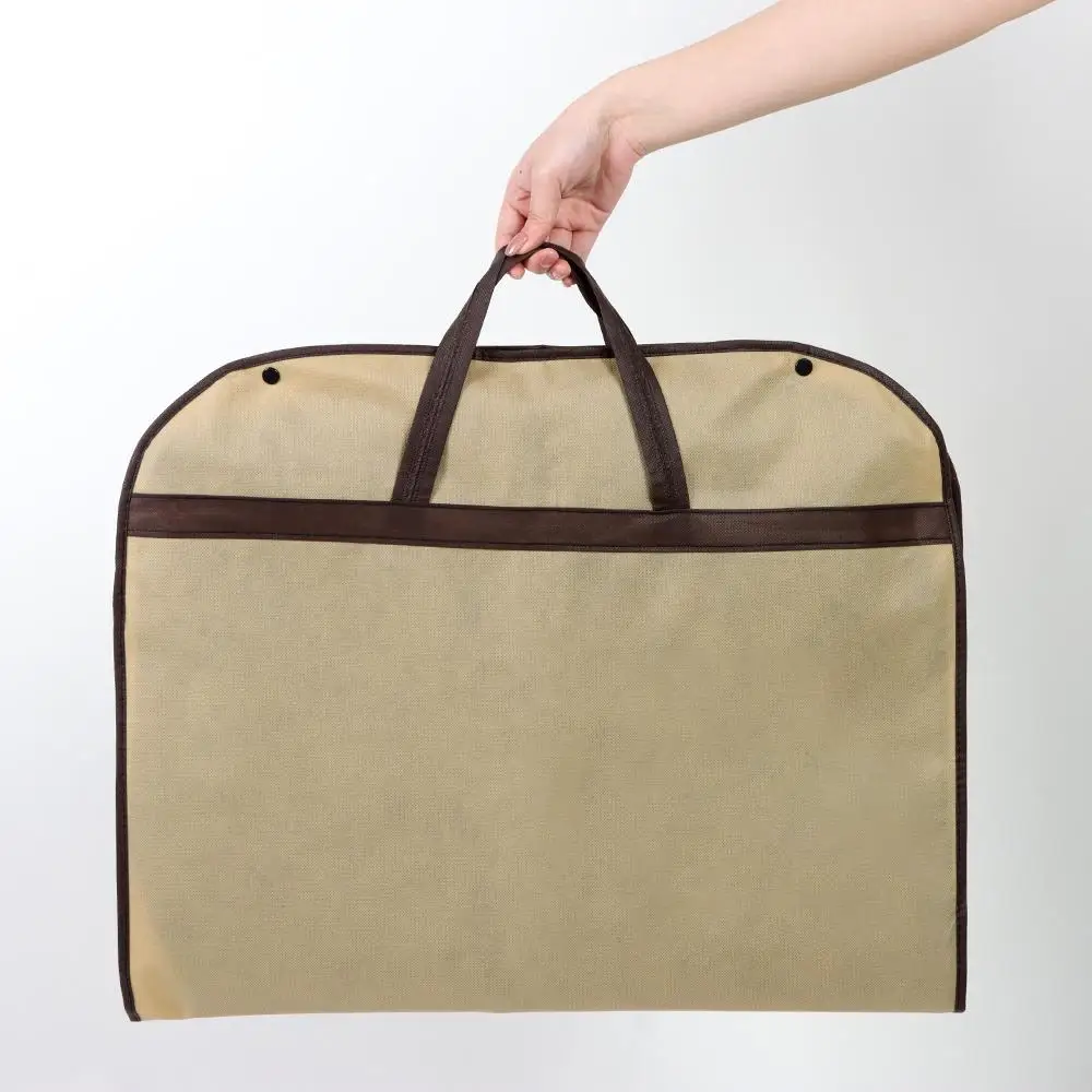 Non-woven Clothing Dress Dust Cover Travel Supplies Foldable Suit Cover Clothes Bags Garment Storage Bag Dust Cover