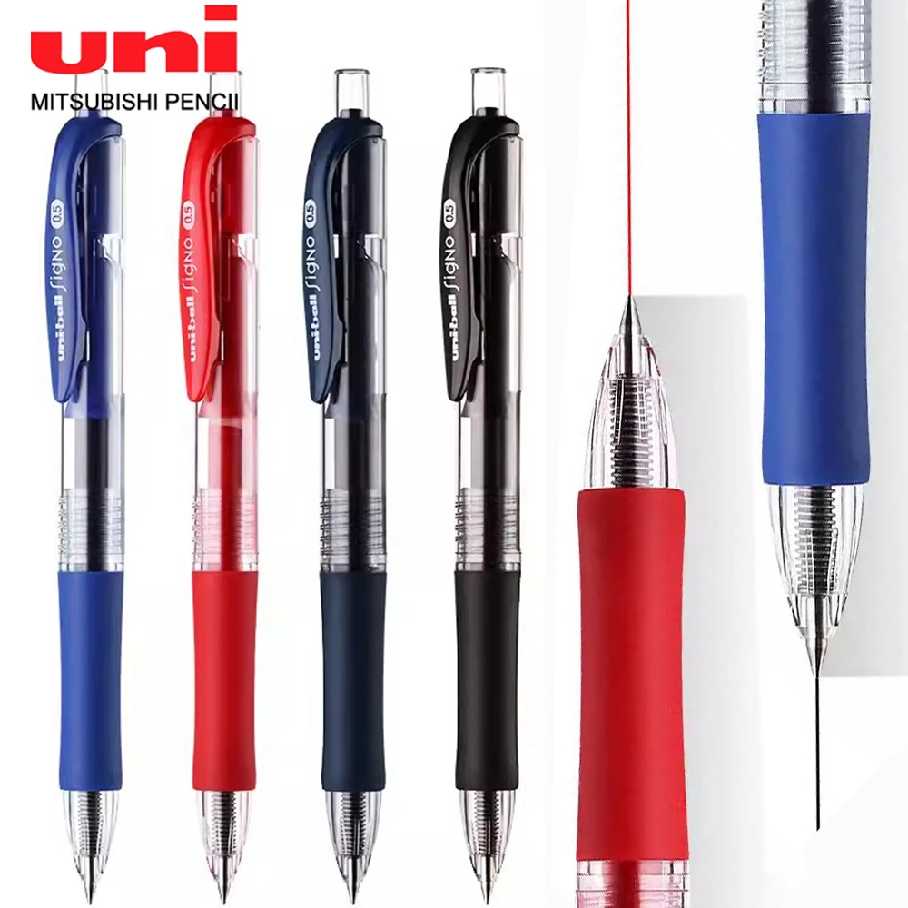 

6pcs Japan Uni Gel Pens UMN-152 Quick Dry Smooth 0.5mm Classic Ballpoint Pens School Supplies Stationery Pens for Writing