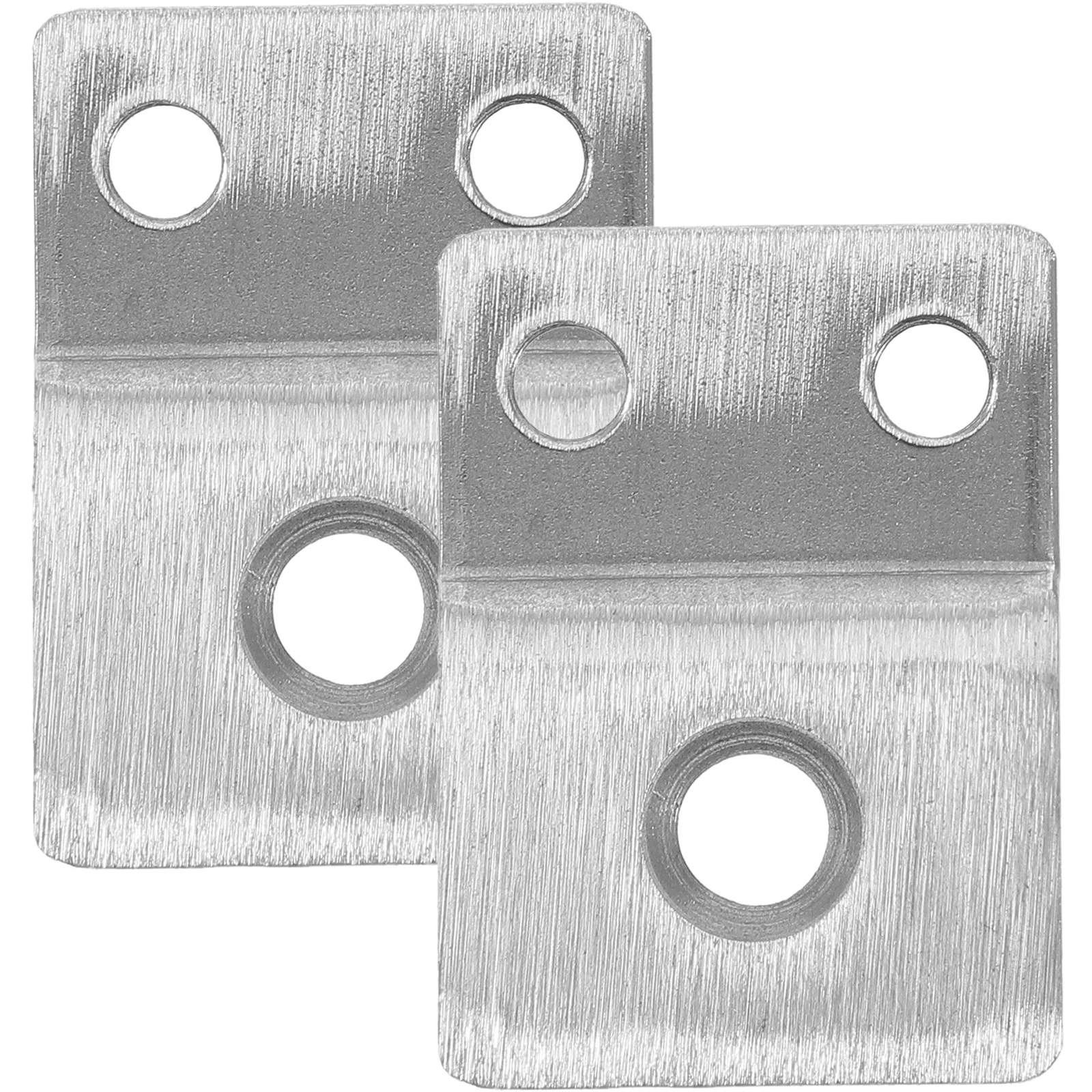 ชุดติดตั้งแผ่นเสริมประตูแบบติดตั้งเดดโบลท์ 2 ชิ้น แผ่นซ่อมล็อคประตู แข็งแรง ทนทาน