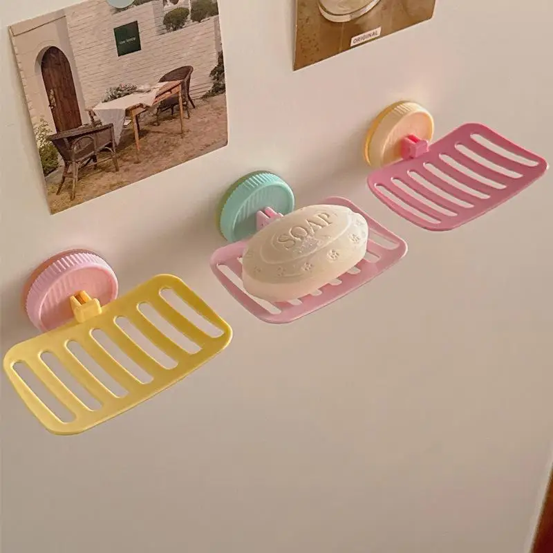 ~New Soap Box Drain Soap Holder Box Bathroom Accessories Toilet Laundry Soap Box Bathroom Supplies Tray Gadgets