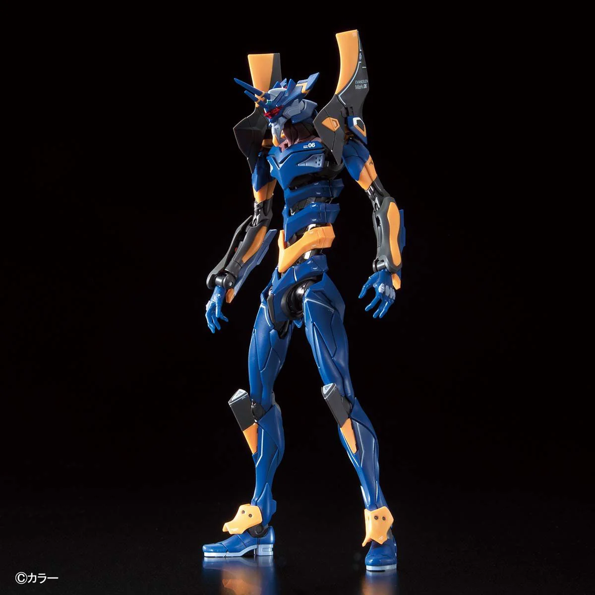 Bandai Original RG 1/144 Evangelion Mark.06 Rebuild of Evangelion Anime Action Figure Plastic Model Kit Assembly/Assembling