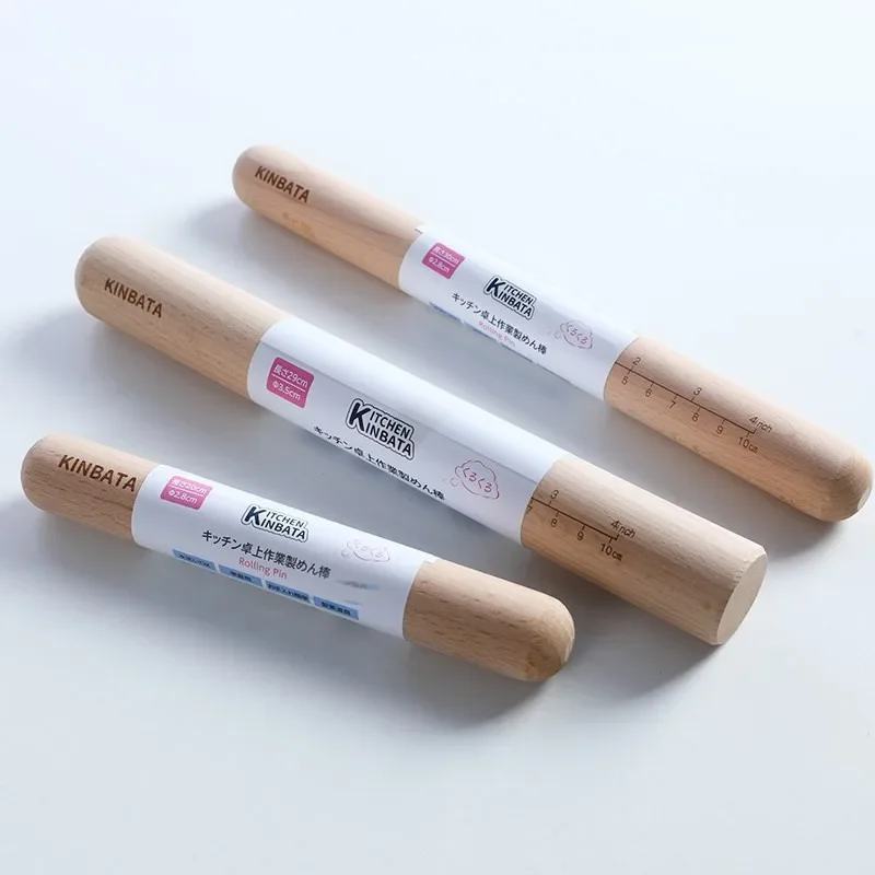 

Japan Kitchen Wooden Rolling Pin Kitchen Cooking Baking Tools Accessories Crafts Baking Fondant Cake Decoration Dough Roller