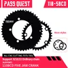 PASS QUEST-5本爪マウンテンバイク、折りたたみ自転車スプロケット、エアロラウンドロードバイク、9-11スピードグラベルバイク、46T、48T、50T 1