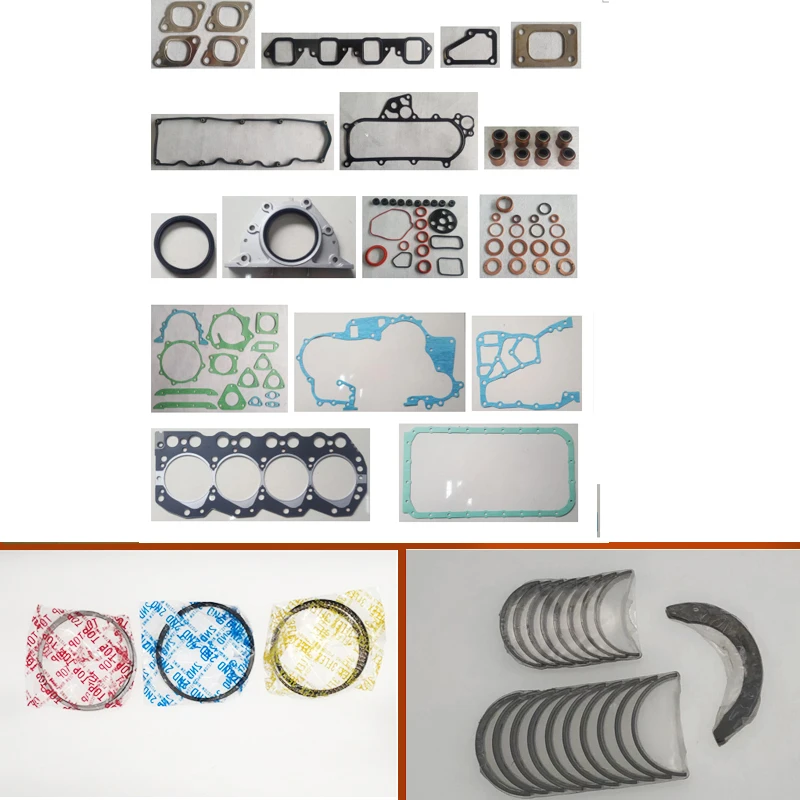 BD30 BD30TI Engine Full gasket set kit crankshaft connecting rod bearing piston ring for Nissan CABSTAR E  ATLEON 3.0L