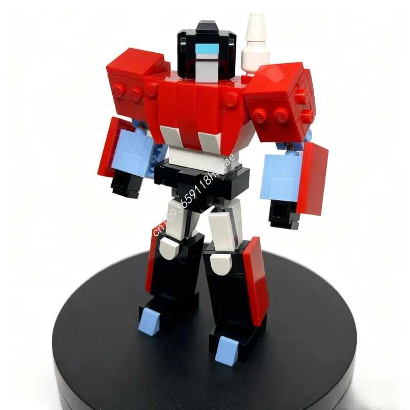 

156 шт. MOC Sideswipe G1 nan Модель Строительные блоки Игрушки для рукоделия Идея Кирпич на день рождения DIY Образование Дети Сборка Рождественские подарки