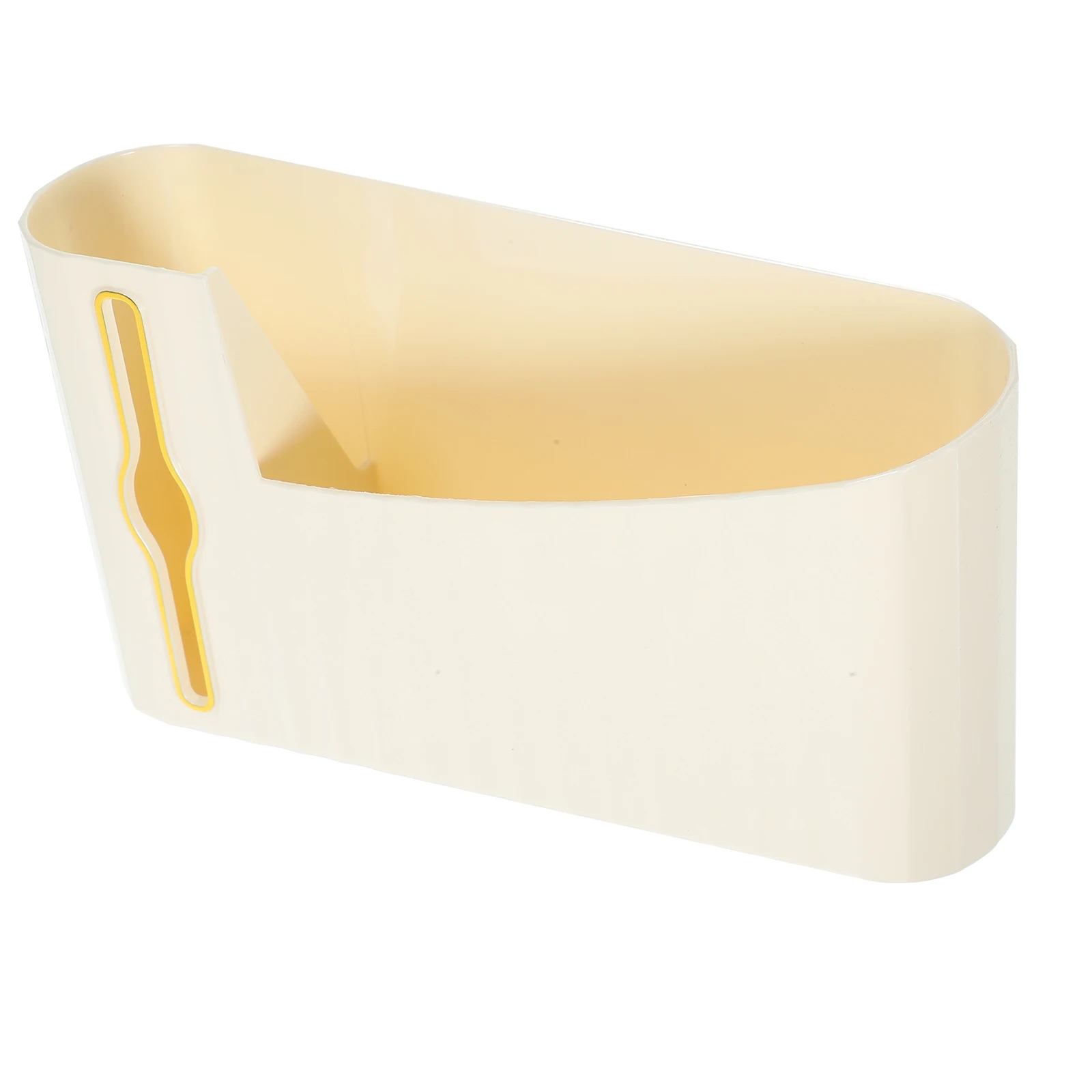 

Garbage Bag Storage Box Wall Mount Trash ganizer White Cream Kitchen Accessories Storage Container Plastic Bag Saver