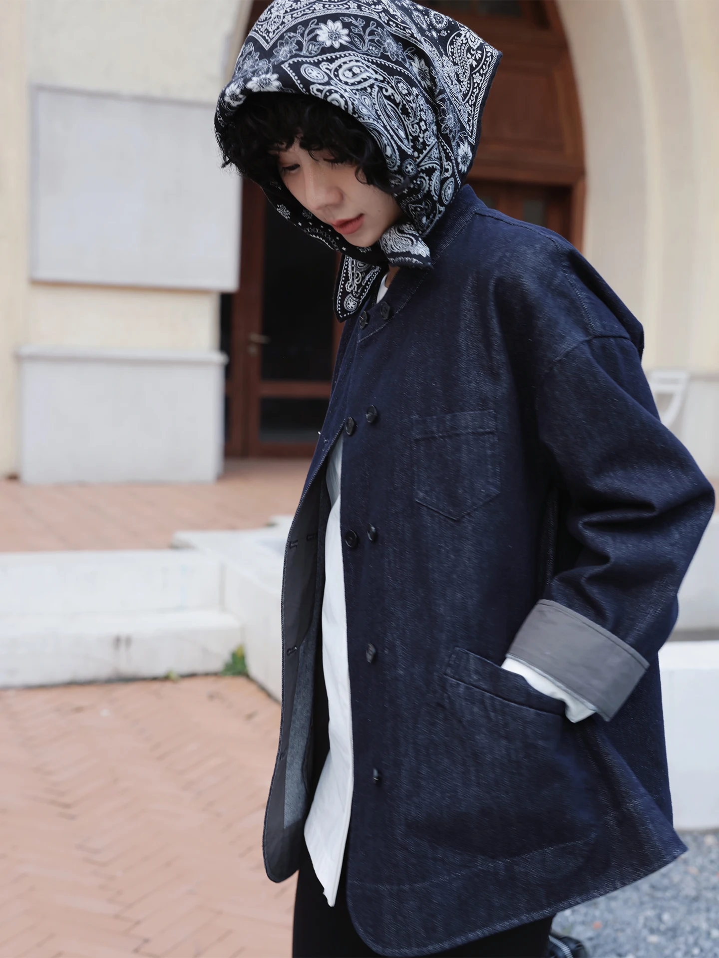 

Женская джинсовая куртка TT Initial Meeting в стиле ретро, с воротником-стойкой, новая весенняя повседневная модель