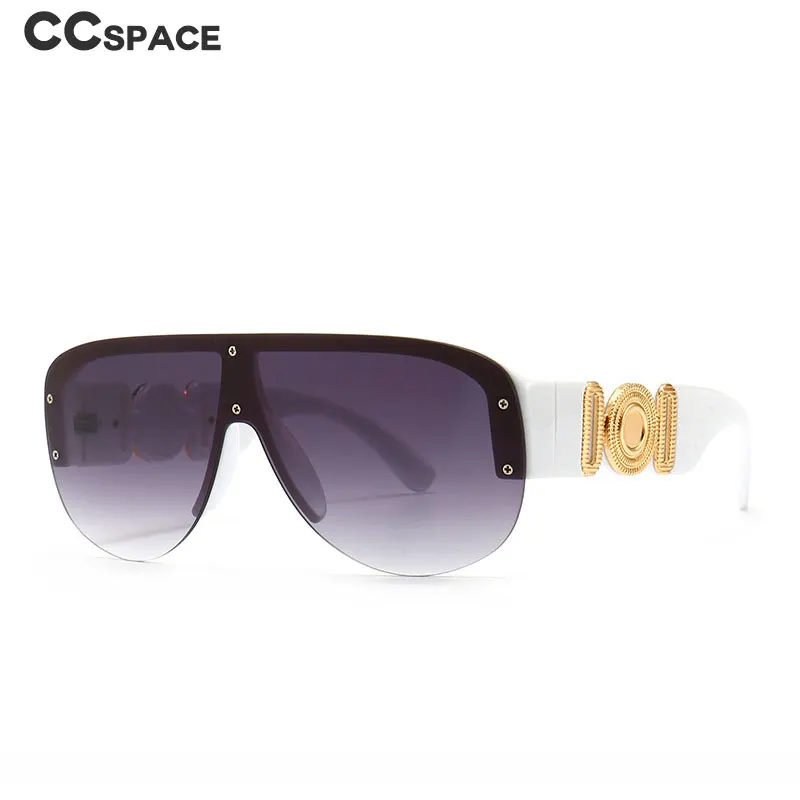 46659 Oversized Luxury Sunglasses Fashion Men Women Goggle Shades UV400 Vintage Glasses