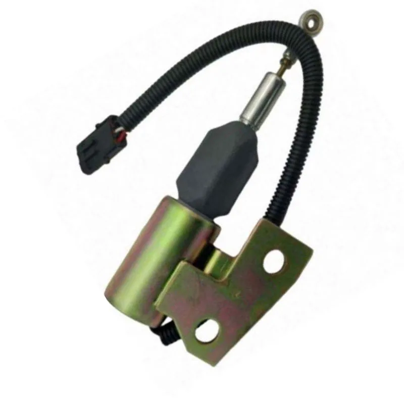 

J932529 3991167 Fuel Solenoid for Backhoe Loader 580SL 580SL1840 5120 5130 5140