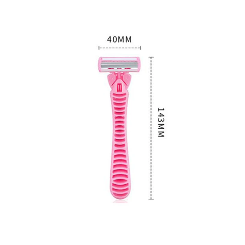 طقم حلاقة حاد من الفولاذ المقاوم للصدأ للرجال ، شفرة برأس قابلة للتغيير ، حلاقة أمان ، جودة عالية ، 6 طبقات