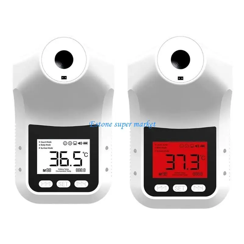 

090B Non-contact Auto Forehead Thermometer Body LCD Temperature Measurement