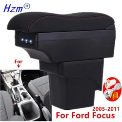 For Ford Focus 2 armrest box For Ford Focus 2 mk2 Car Armrest box Storage box Dedicated Retrofit 2005-2011 car accessories