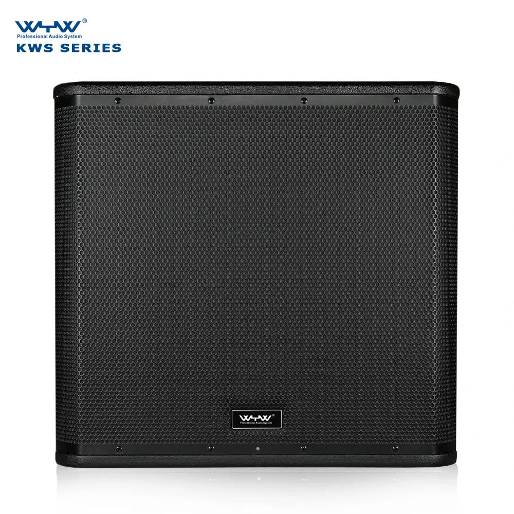 KW181S 1000-watt continuous Class D Outdoor Stage Linear Array Subwoofer Speaker