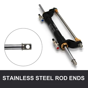 Winibo 90hp Popa Motor Marine Hydraulic Steering System with Cylinder and Rudder pump pumps for Z0301 boat engine 10 main used speedboat motor sales - №3