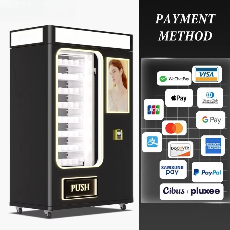 Wholesale Self Automatic Eyelash Vending Machine Beauty Makeup Product Vending Machine Smart Beauty Vending Machine Customized