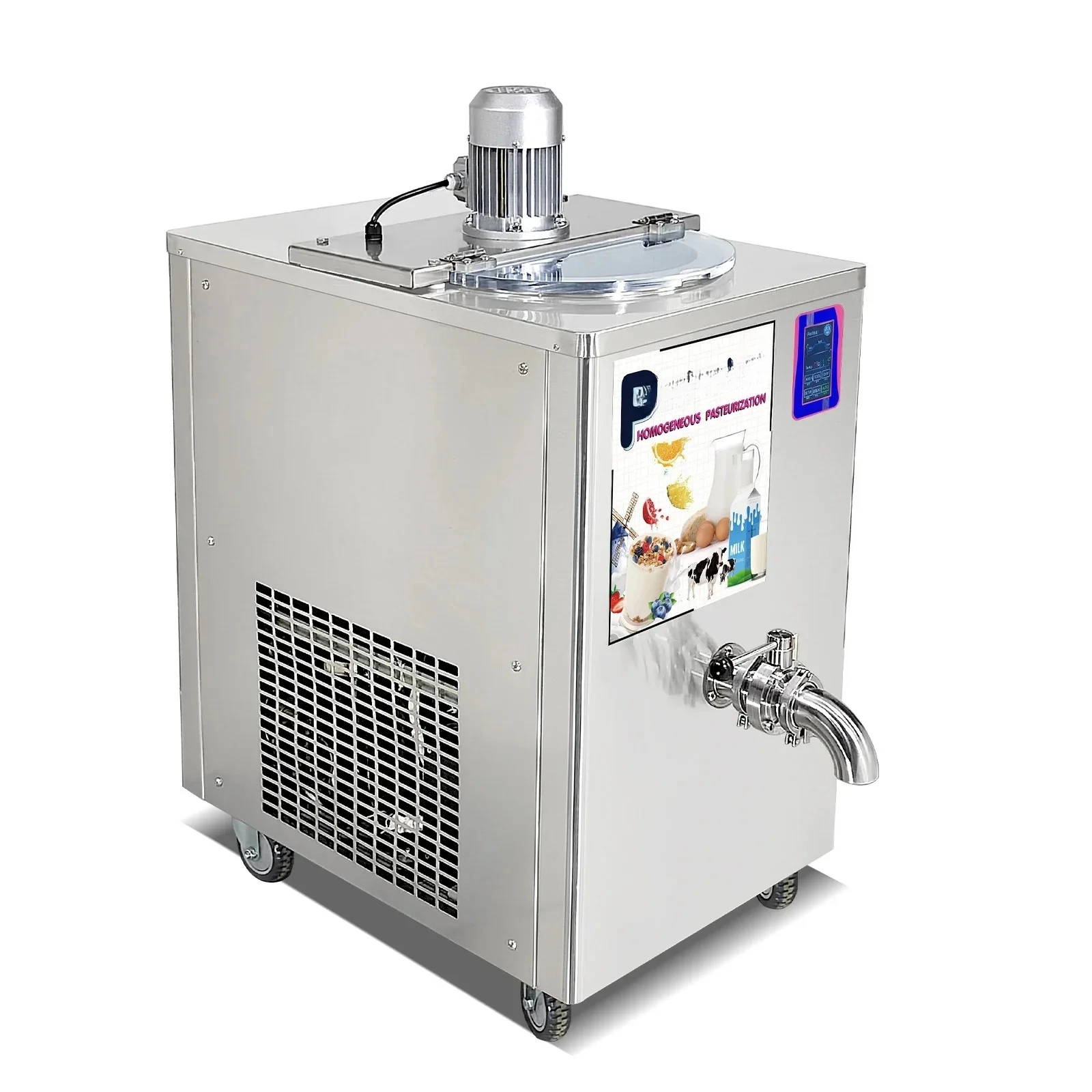 2026-2026 - Pasteurization and sterilization machine for milk with cooling function