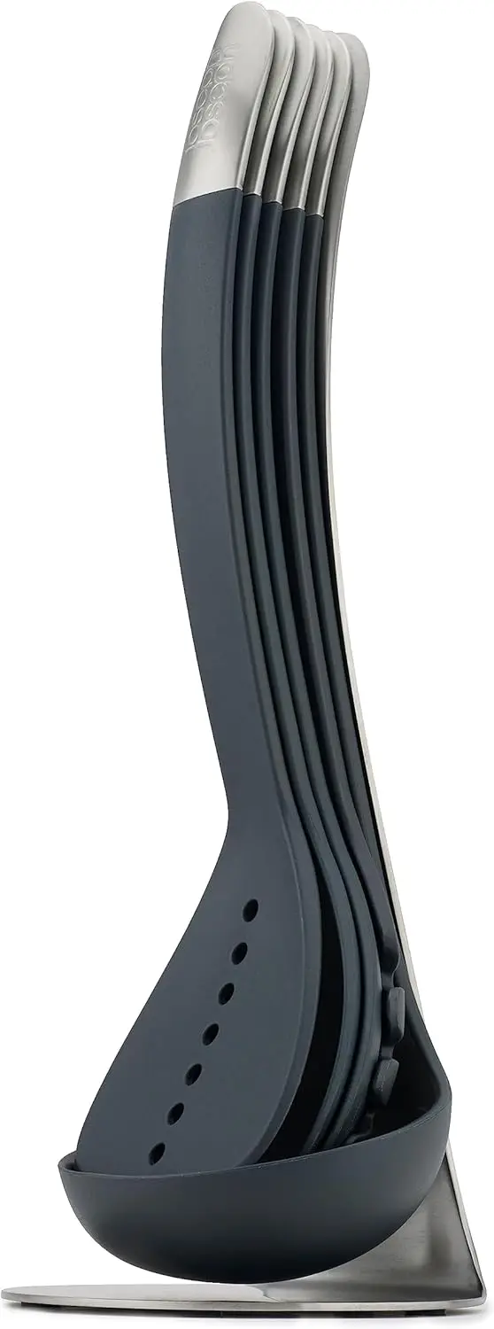 

Nest 5, компактная кухонная утварь, набор инструментов с магнитной подставкой для хранения, организация, можно мыть в посудомоечной машине - Bla