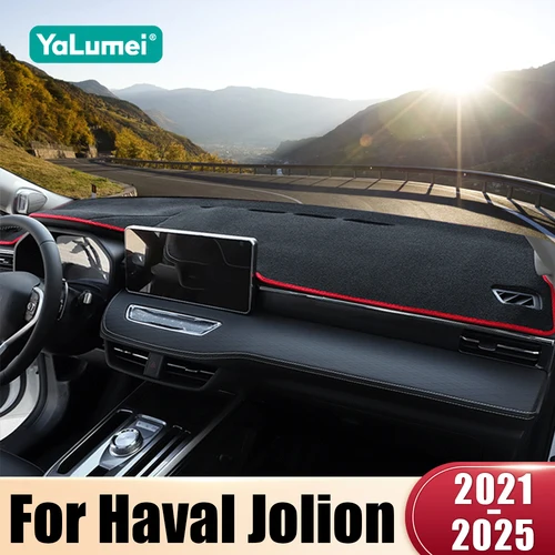 Para Haval Jolion 2021 2022 2023 2024 2025 alfombrilla para salpicadero de coche parasol instrumento escritorio Anti-UV cubierta antideslizante Accesorios