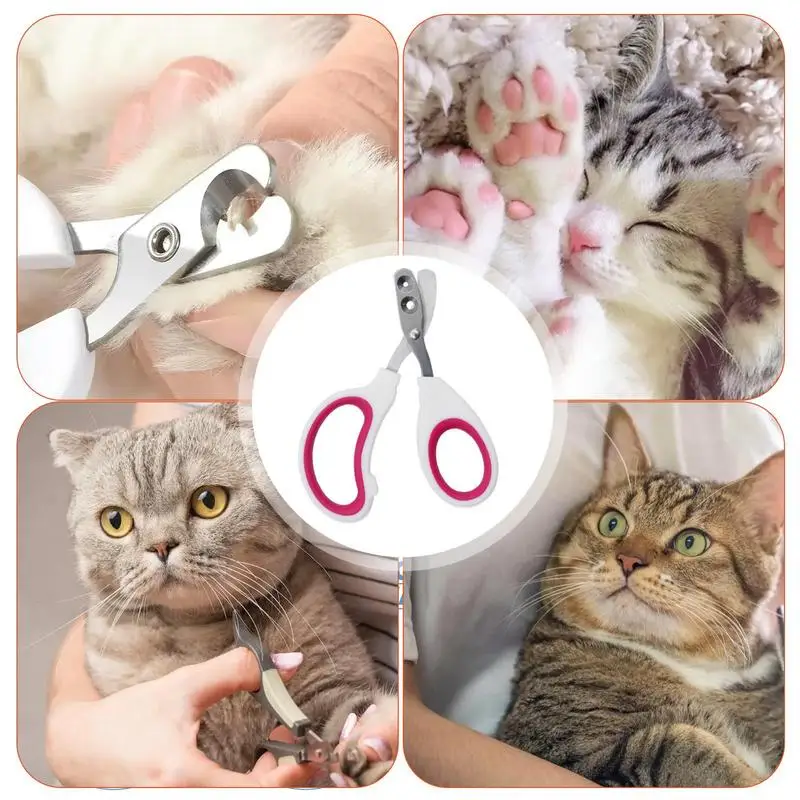 Cat Nail Trimmer Cat Nail Trimmer For Safer Cat Grooming And Nail Care Claw Trimmers No Lighting Required For Kitten Adult Cat