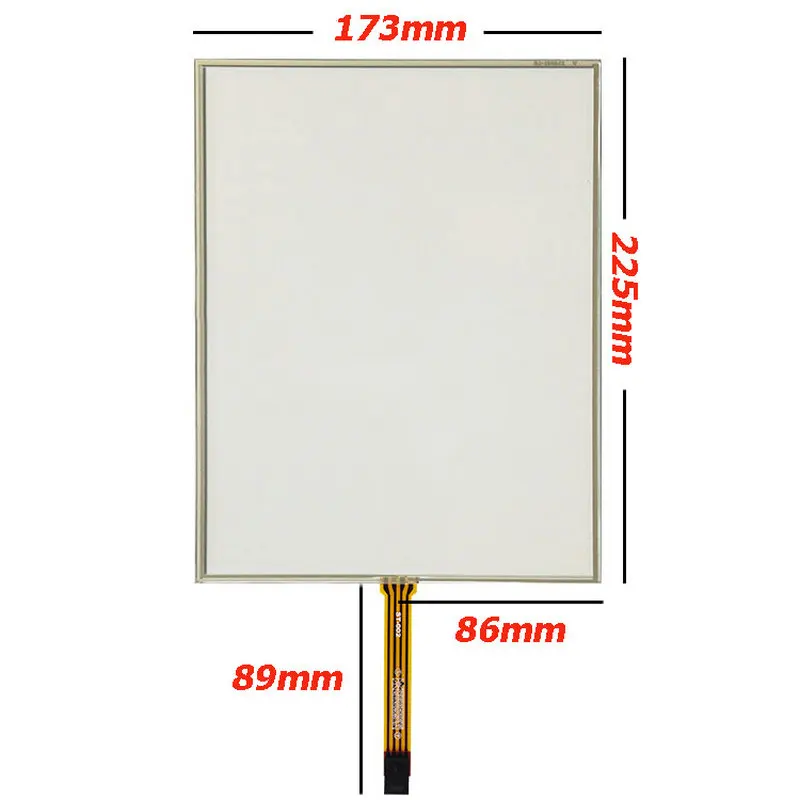 

10.4inch 225*173mm 4-Wire Wide Cable Resistive Touch Screen Glass Panel 225x173mm