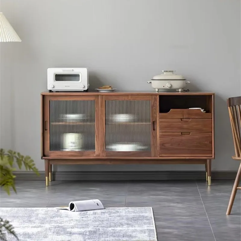 Moderne, minimalistische Weinschrank-Holzmöbel