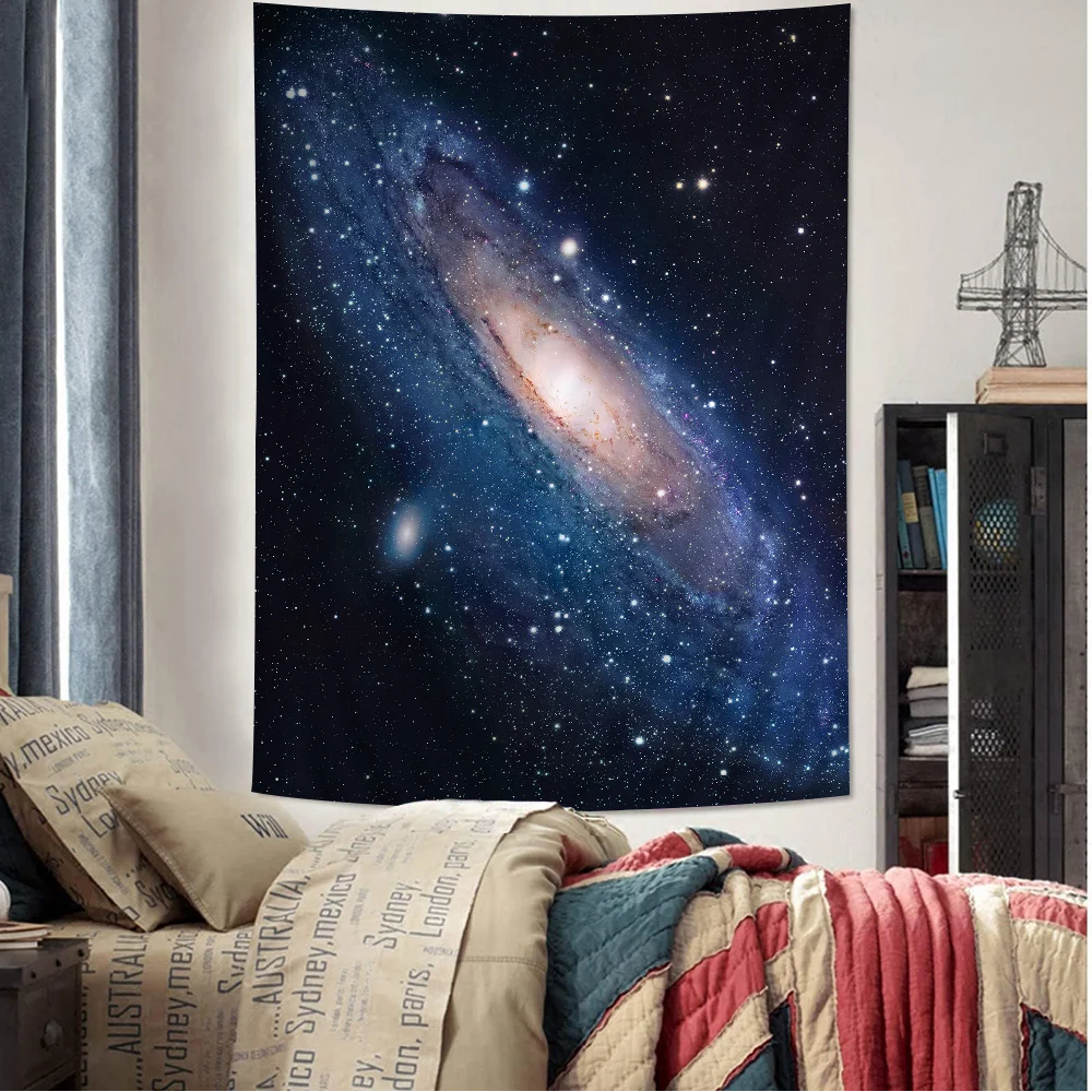 

Universe Black Hole Colorful Tapestry Wall Hanging Hanging Tarot Hippie Wall Rugs Dorm Wall Art Decor