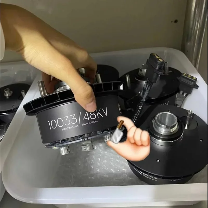 Original Agras T40 T20P 10033/48KV ขับเคลื่อนมอเตอร์สําหรับ DJI UAV อะไหล่ซ่อมการเกษตร Drone อุปกรณ์เสริม