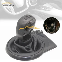 Car Styling Accessories for CITROEN C4 1 MK1 2004-2008 5 Speed Manual Gearbox Handles Black Gear Shift Knob Shifter Dust Jacket