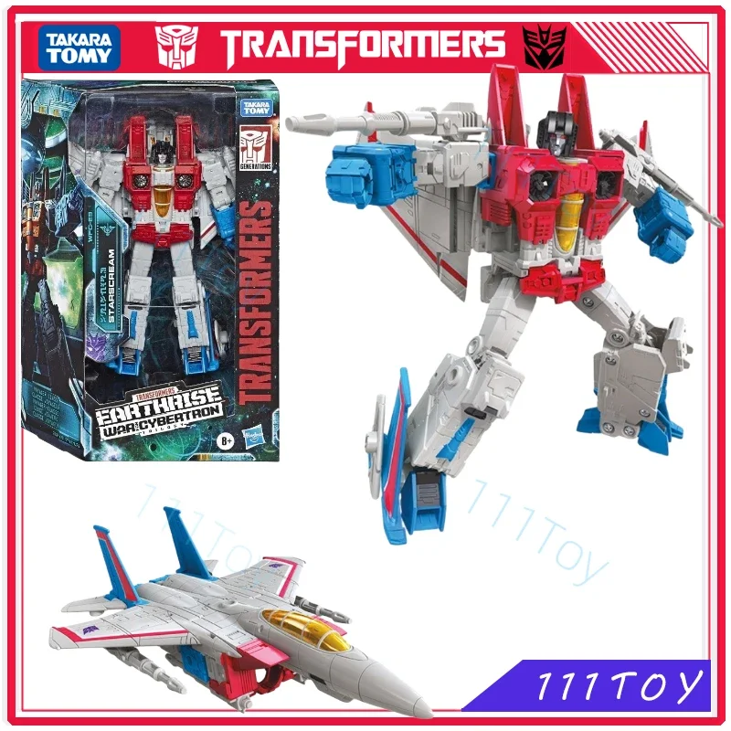 In Stock Takara Tomy Transformers Toy War for Cybertron Earthrise WFC-E9 Starscream  Anime Figures Robot  Action Figure Gifts