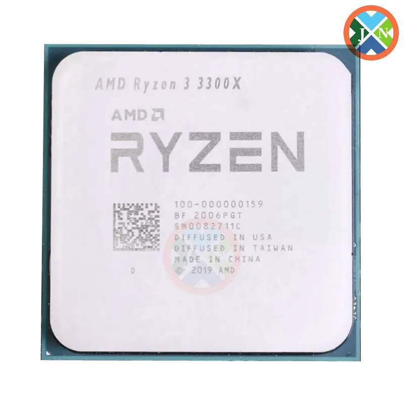 

AMD Ryzen 3 3300X R3 3300X 3.8 GHz Quad-Core Eight-Thread 65W CPU Processor L3=16M 100-000000159 Socket AM4