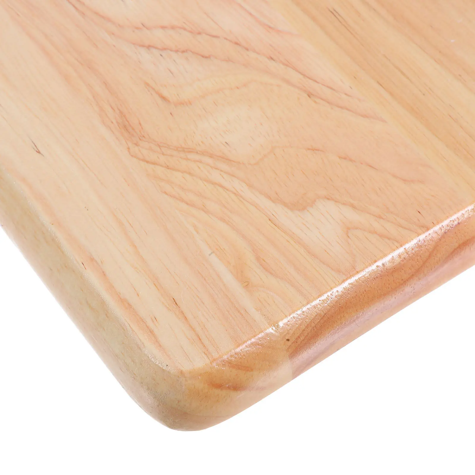 Square Solid Wood Stool Seat Top Reliable Bar Stool Replacement Chair Seating Part Kitchen Restaurant Use Chair Seating