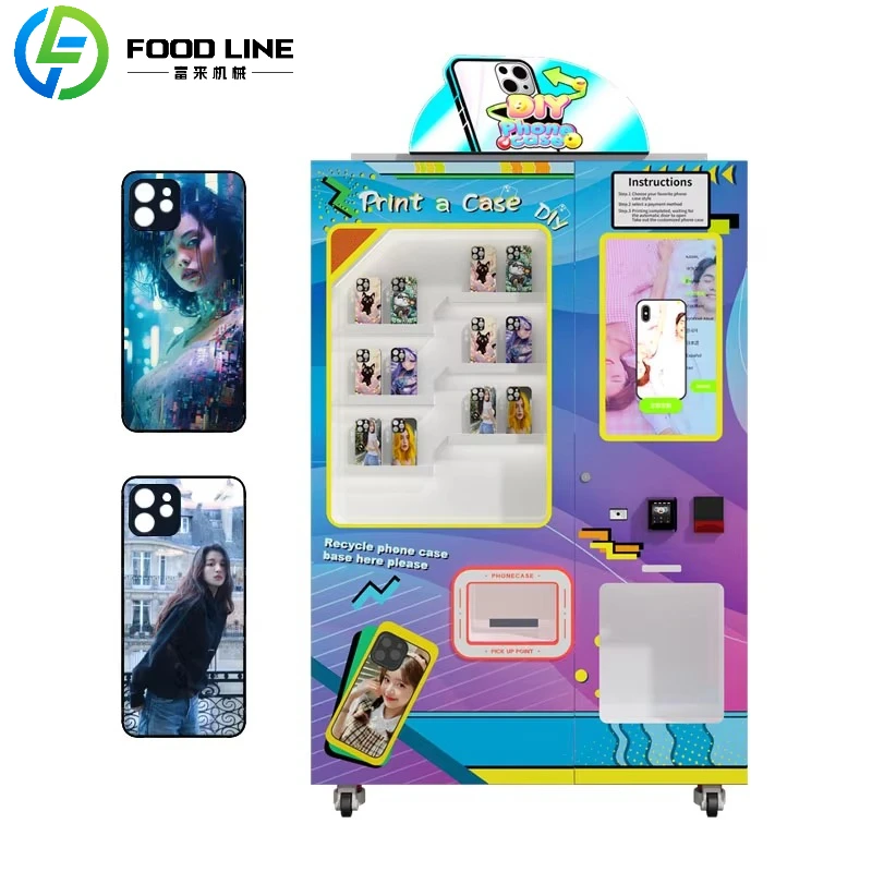 Custom DIY Mobile Phone Case Vending Machine Cell Phone Case Dispensing Custom Vending Solution With User Friendly Design